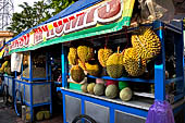 Tents serving all kinds of local cuisine in Malioboro street Yogyakarta. 